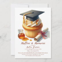 Abschluss-Cupcake-Brunch-Feier