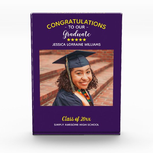 Abschluss Custom Foto Herzlichen Glückwunsch Gradu (Vorderseite)