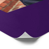 Abschluss Custom Foto Herzlichen Glückwunsch Gradu Poster (Ecke)