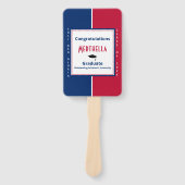 Abschluss Custom Foto Keepake SOLI DEO GLORIA Fächer (Vorderseite)