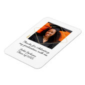 Abschluss Custom Foto Vielen Dank Magnet (Linke Seite)