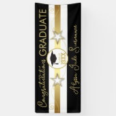 Abschluss! Custom Glückwunschs Grad Party Banner (Vertikal)