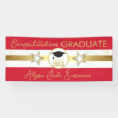 Abschluss! Custom Glückwunschs Grad Party Banner (Horizontal)