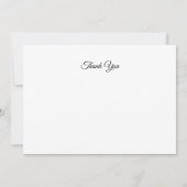 Abschluss Danke, dass Sie eine Karte mit Fotos hab (Rückseite)