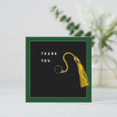 Abschluss danke Ihnen Karten (Stehend Vorderseite)