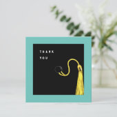 Abschluss danke Ihnen Karten (Stehend Vorderseite)