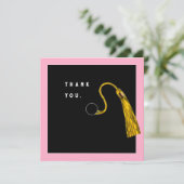 Abschluss danke Ihnen Karten (Stehend Vorderseite)