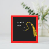 Abschluss danke Ihnen Karten (Stehend Vorderseite)