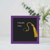 Abschluss danke Ihnen Karten (Stehend Vorderseite)