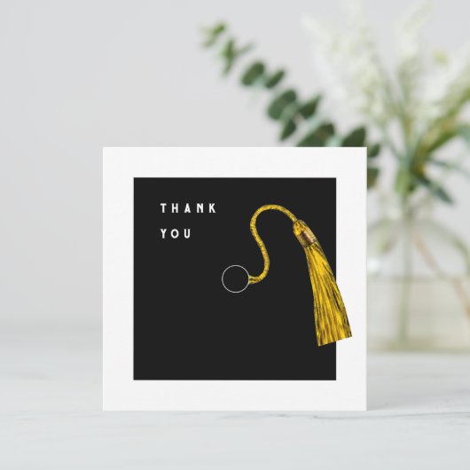 Abschluss danke Ihnen Karten (Stehend Vorderseite)