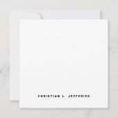 Abschluss danke Ihnen Karten (Rückseite)