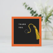 Abschluss danke Ihnen Karten (Stehend Vorderseite)