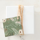 Abschluss danke Ihnen moderne Pampas Salbei Geschenkanhänger (Beispiel)