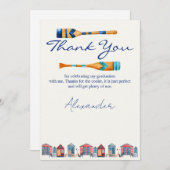 Abschluss Danke Karte (Vorne/Hinten)