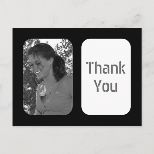 Abschluss Danke Karte (Vorderseite)