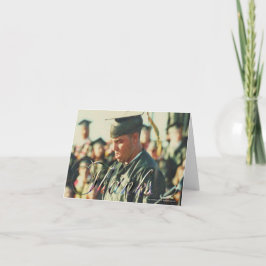 Abschluss/Danke-Karte (Personalisieren) Dankeskarte