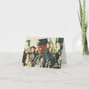 Abschluss/Danke-Karte (Personalisieren) Dankeskarte