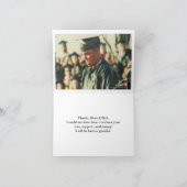 Abschluss/Danke-Karte (Personalisieren) Dankeskarte (Innenseite)