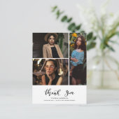 Abschluss Danke, Script Three Grad Foto Postkarte (Stehend Vorderseite)