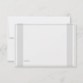 Abschluss Dankeschön Karte (Rückseite)