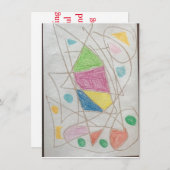 Abschluss Dankeschön Karte (Vorne/Hinten)