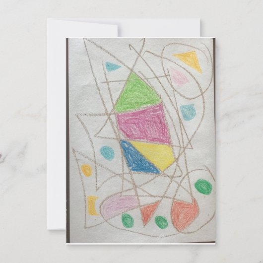 Abschluss Dankeschön Karte (Vorderseite)