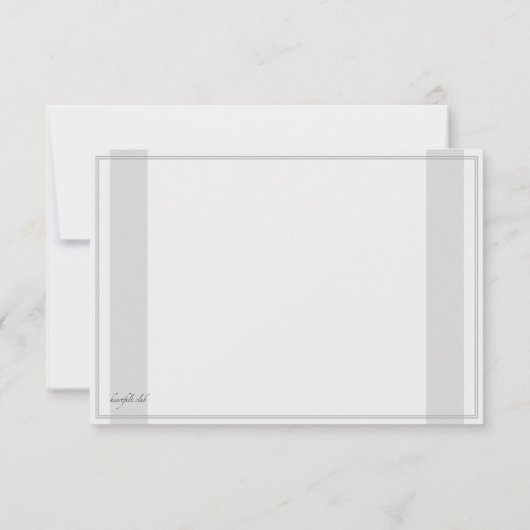 Abschluss Dankeschön Karte (Rückseite)