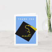 Abschluss Dankeskarte (Vorderseite)