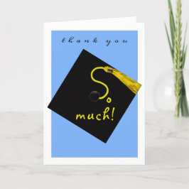 Abschluss Dankeskarte