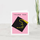 Abschluss Dankeskarte (Vorderseite)