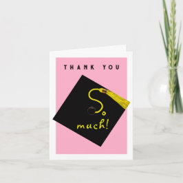 Abschluss Dankeskarte