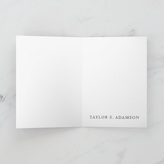 Abschluss Dankeskarte (Innenseite)