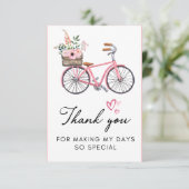 Abschluss Dankeskarte (Stehend Vorderseite)