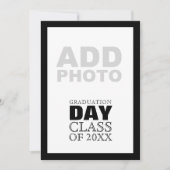 Abschluss Day Class Anpassbares Foto Ankündigung (Vorderseite)