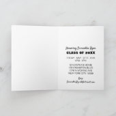 Abschluss Day Class Anpassbares Foto Einladung (Innenseite)