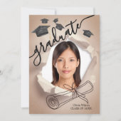 Abschluss Day Einladung (Vorderseite)