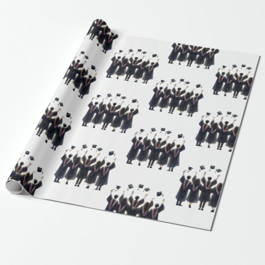 Abschluss Day Geschenkpapier (Ungerollt)