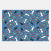 Abschluss Day Geschenkpapier Set (Vorderseite 3)