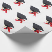 Abschluss Day von Janz White Geschenkpapier (Ecke)