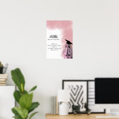 Abschluss-Degree-Zertifikat Poster (Heimbüro)