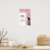 Abschluss-Degree-Zertifikat Poster (Küche)