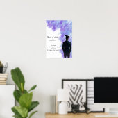 Abschluss-Degree-Zertifikat Poster (Heimbüro)