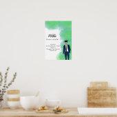 Abschluss-Degree-Zertifikat Poster (Küche)