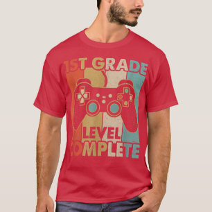 Abschluss der 1. Klasse - Abschluss der Videospiel T-Shirt