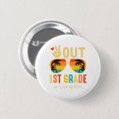 Abschluss der 1. Klasse am letzten Schultag Button (Vorne & Hinten)