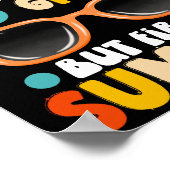 Abschluss der 1. Klasse bis 2. Klasse Sommer Poster (Ecke)