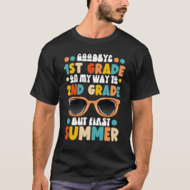 Abschluss der 1. Klasse bis 2. Klasse Sommer T-Shirt