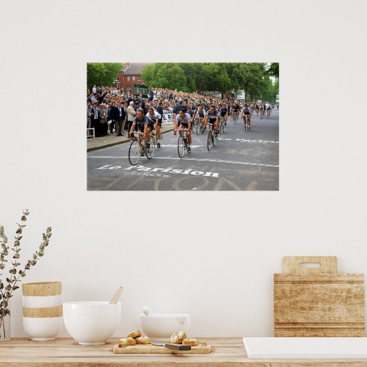 Abschluss der 2. Bühne Tour de France 1969 Poster (Küche)