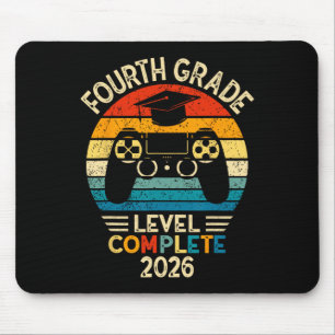 Abschluss der 4. Klasse 2026 Level Complete Gamer Mousepad
