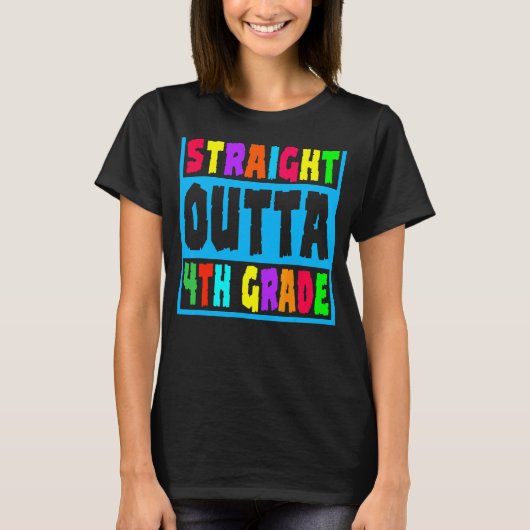 Abschluss der 4. Klasse T-Shirt (Vorderseite)